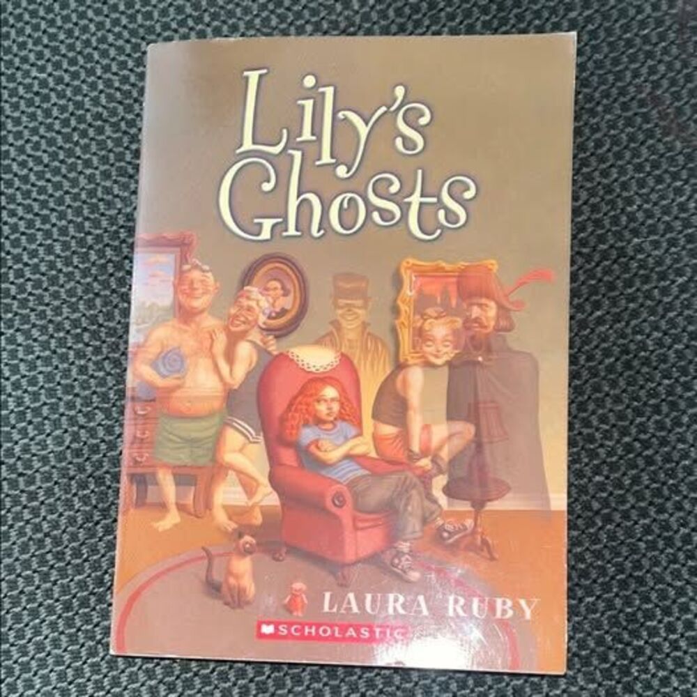 Scholastic Lily's Ghosts Book with Colorful Cover